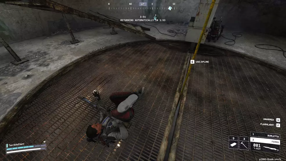 Rolling while landing to take less fall damage in ARC Raiders.