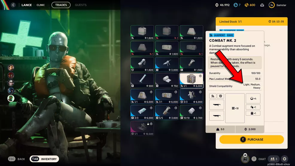 Augmentability How to equip Medium shields - ARC Raiders | Shacknews