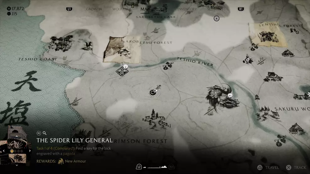 The Shamisen practice in Teshio Ridge