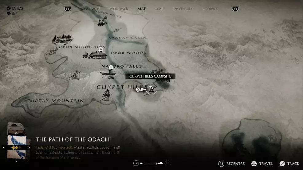 Cukpet Kills Camp in Naryoro Hills