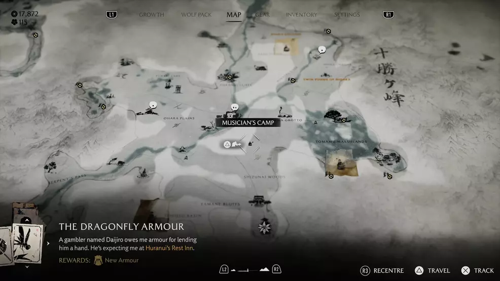 The Musician's Camp in Tokachi Range.