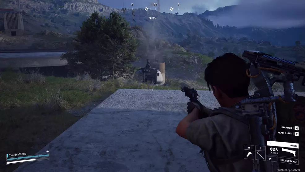 A Bombardier ARC on The Blue Gate in ARC Raiders.