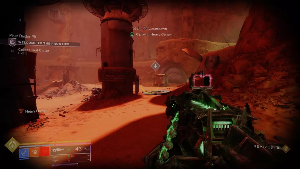 Where to take the illicit cargo in Destiny 2