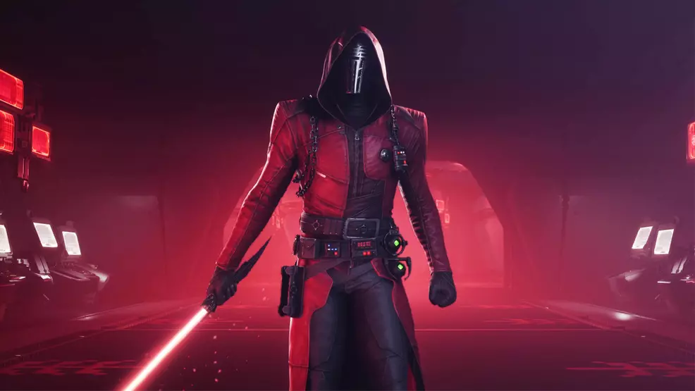 Dregen Bael with his Praxic Blade in Destiny 2: Renegades.