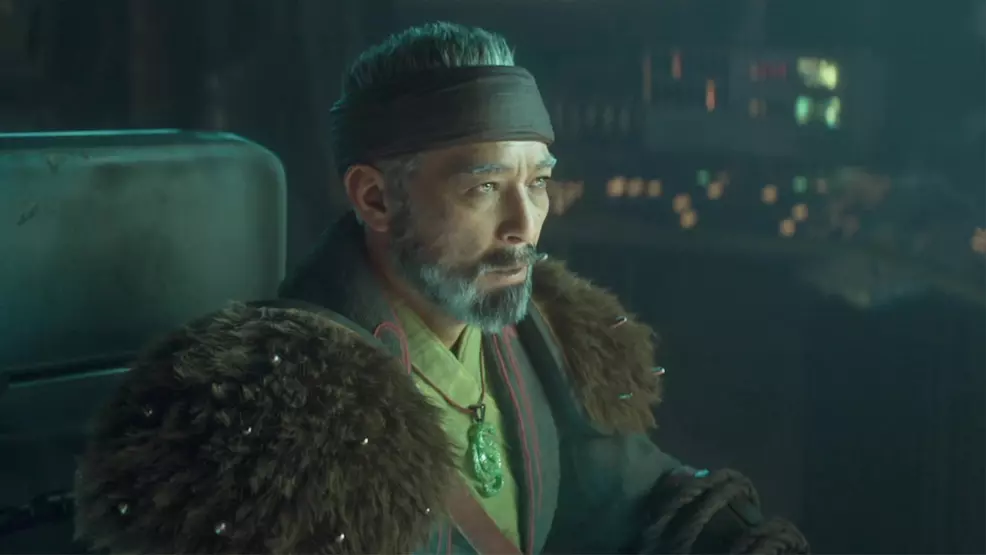 The Drifter piloting a ship in Destiny 2: Renegades.