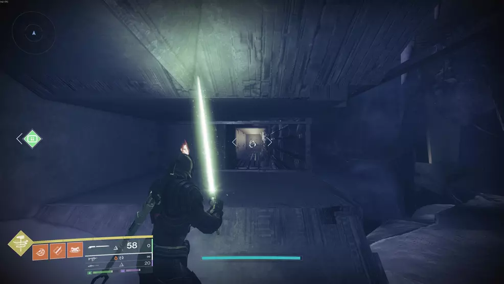 The first Oddity for the Echoing Blade Praxic Blade Exotic Catalyst in Fire and Ice in Destiny 2.