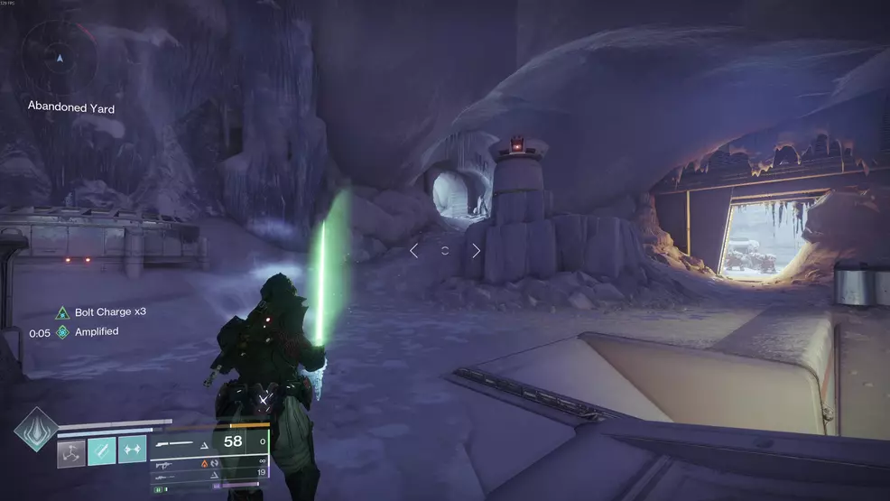 The cave hiding the Imbalanced Warden Knight for the Upper Hand Catalyst in Praxic Blade Exotic Catalyst in Destiny 2.