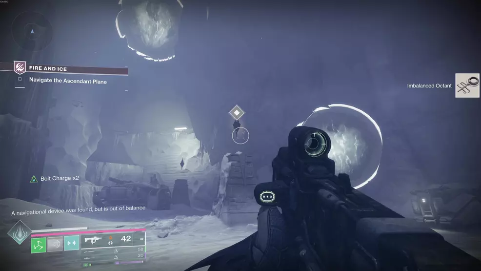 The Pyramid devices that activate the realm collapse timer in the Fire and Ice mission in Destiny 2: Renegades.