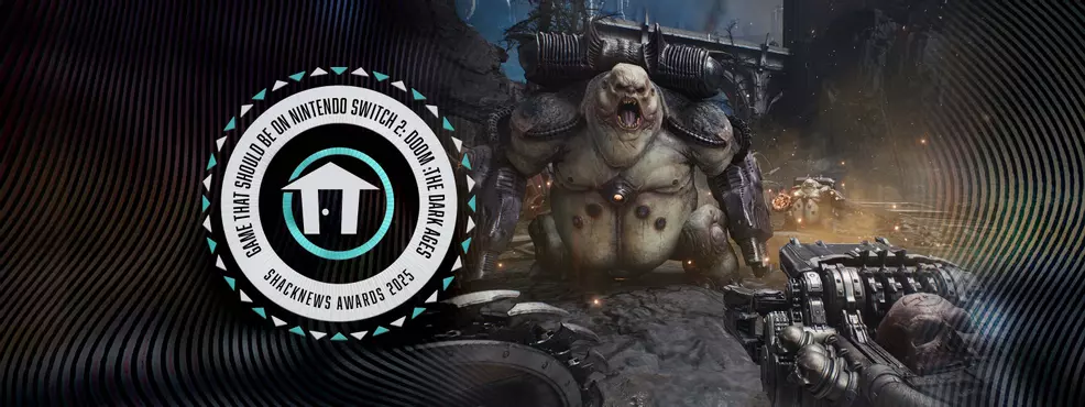 Shacknews Award image for Game That Should Be On Nintendo Switch 2 2025 - Doom: The Dark Ages