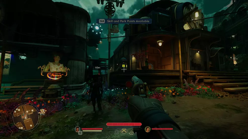 The bounty board terminal in The Outer Worlds 2