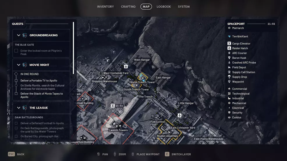 Where to use the Spaceport Trench Tower Key in ARC Raiders