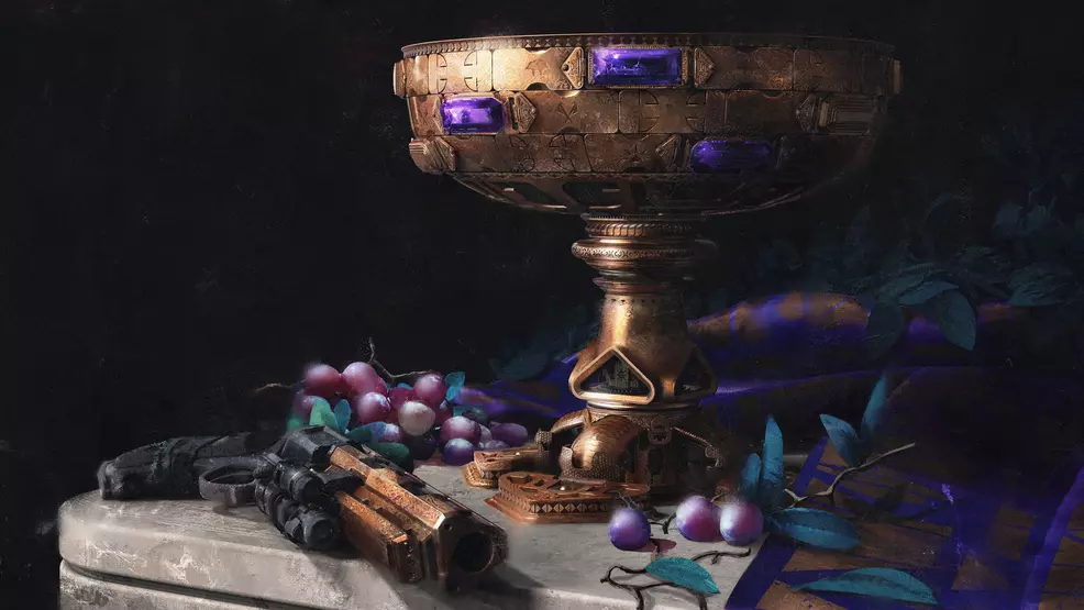 Chalice and Austringer artwork from Season of Opulence