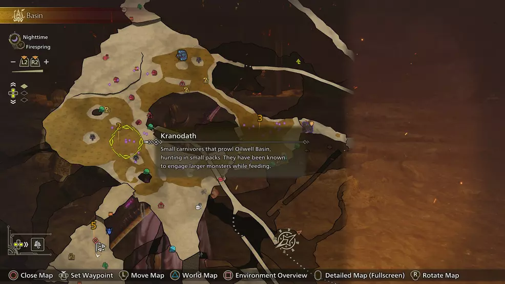 Where to find Kranodath in Monster Hunter Wilds