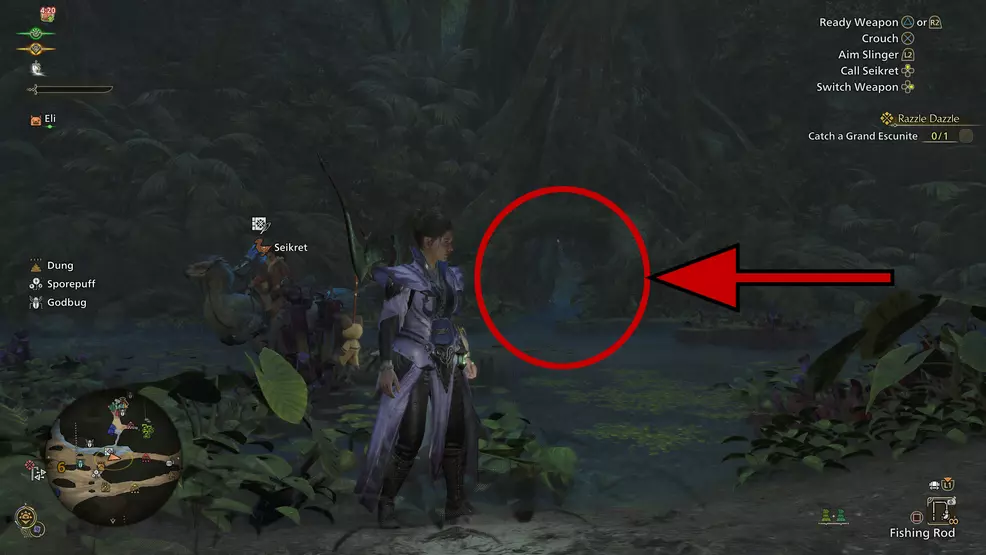 How to find and catch Goldenfry in Monster Hunter Wilds