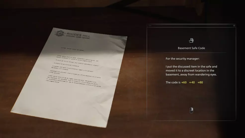 All file locations for the Case Closed challenge - Resident Evil Requiem