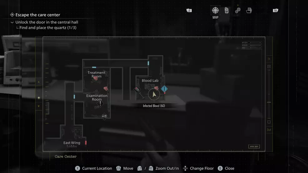 All file locations for the Case Closed challenge - Resident Evil Requiem