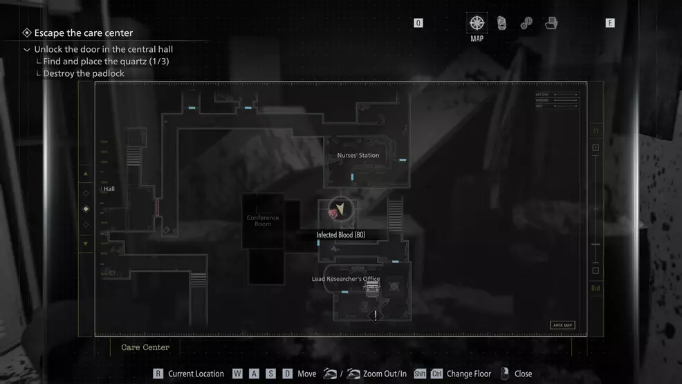 All file locations for the Case Closed challenge - Resident Evil Requiem