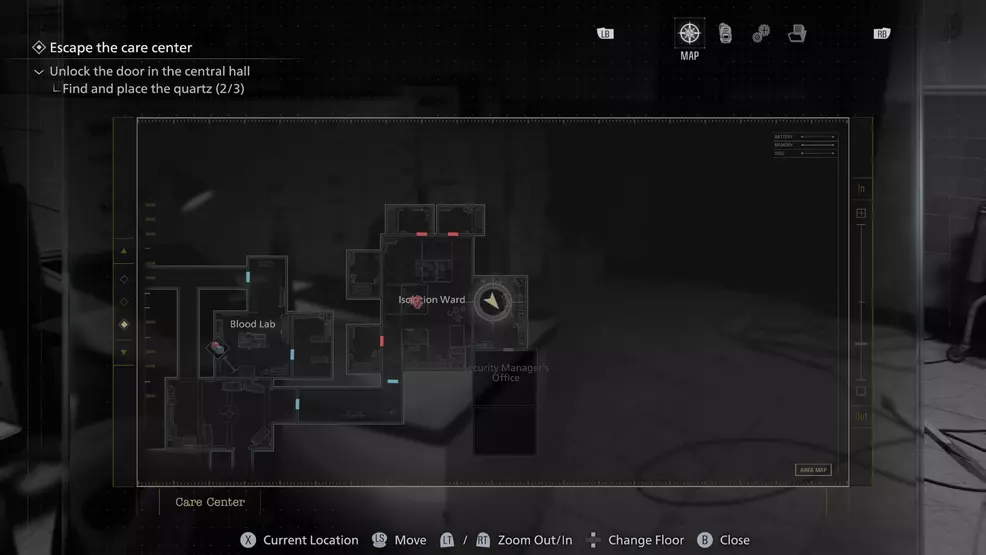 All file locations for the Case Closed challenge - Resident Evil Requiem