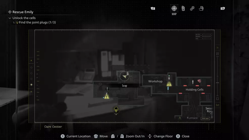 All file locations for the Case Closed challenge - Resident Evil Requiem