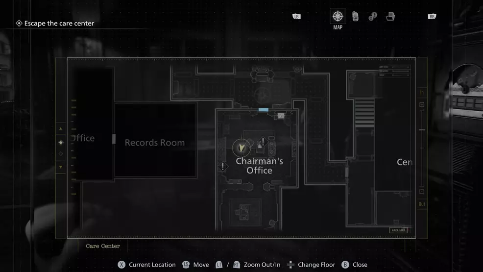 All file locations for the Case Closed challenge - Resident Evil Requiem