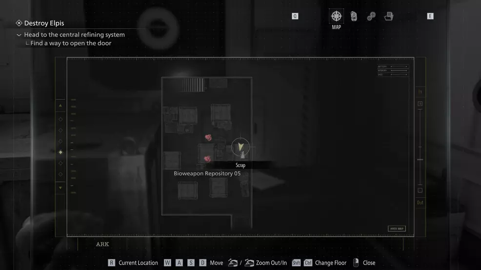 All file locations for the Case Closed challenge - Resident Evil Requiem