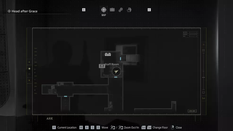 All file locations for the Case Closed challenge - Resident Evil Requiem