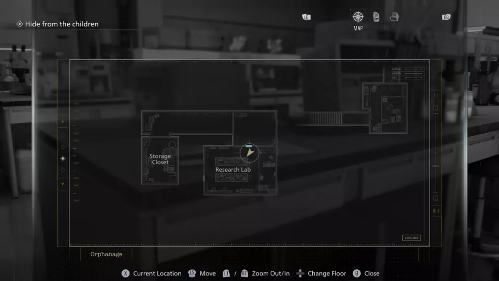 All file locations for the Case Closed challenge - Resident Evil Requiem