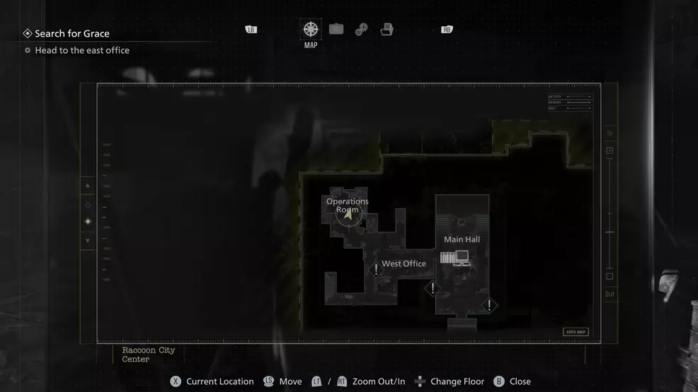 All file locations for the Case Closed challenge - Resident Evil Requiem