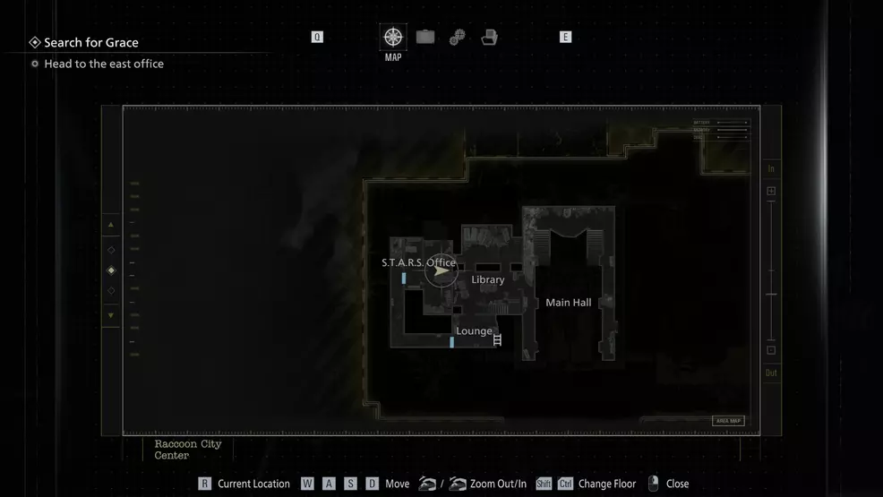 All file locations for the Case Closed challenge - Resident Evil Requiem