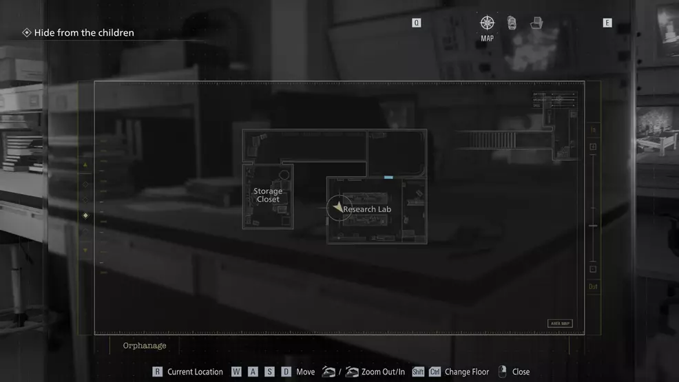 All file locations for the Case Closed challenge - Resident Evil Requiem