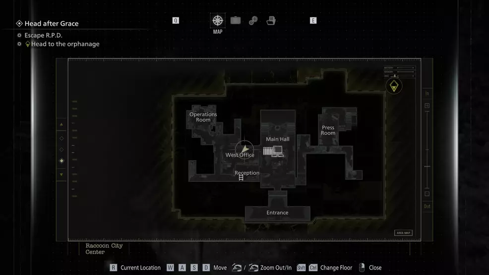 All file locations for the Case Closed challenge - Resident Evil Requiem