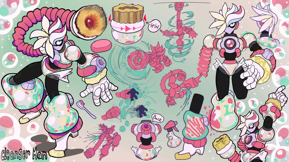 Capcom Cactus Mega Man: Dual Override's art contest is down to six finalists | Shacknews