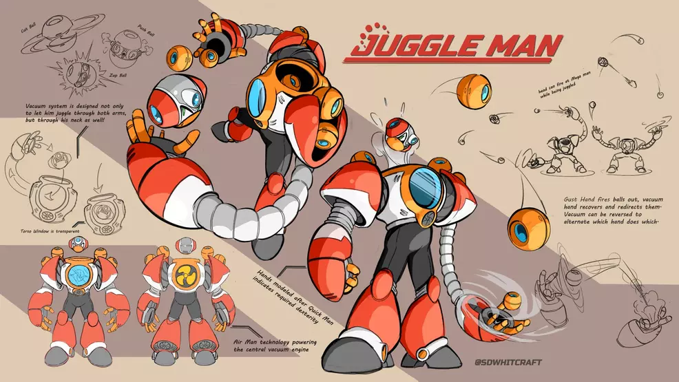 Capcom Cactus Mega Man: Dual Override's art contest is down to six finalists | Shacknews