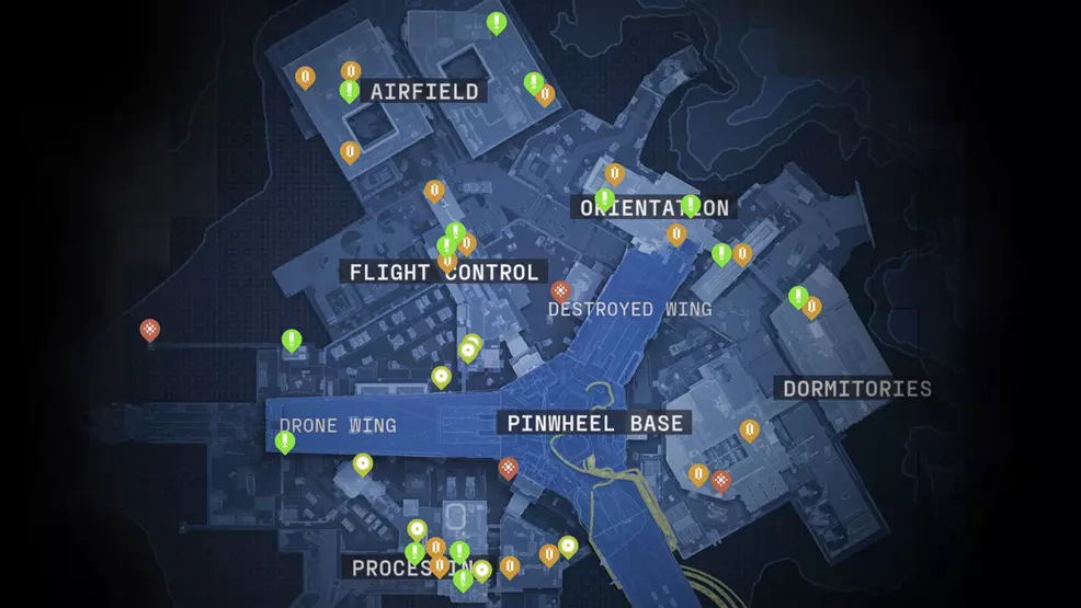 Outpost key map - Marathon | Shacknews