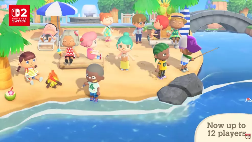 What are the differences in Animal Crossing: New Horizons' Switch 2 upgrade?