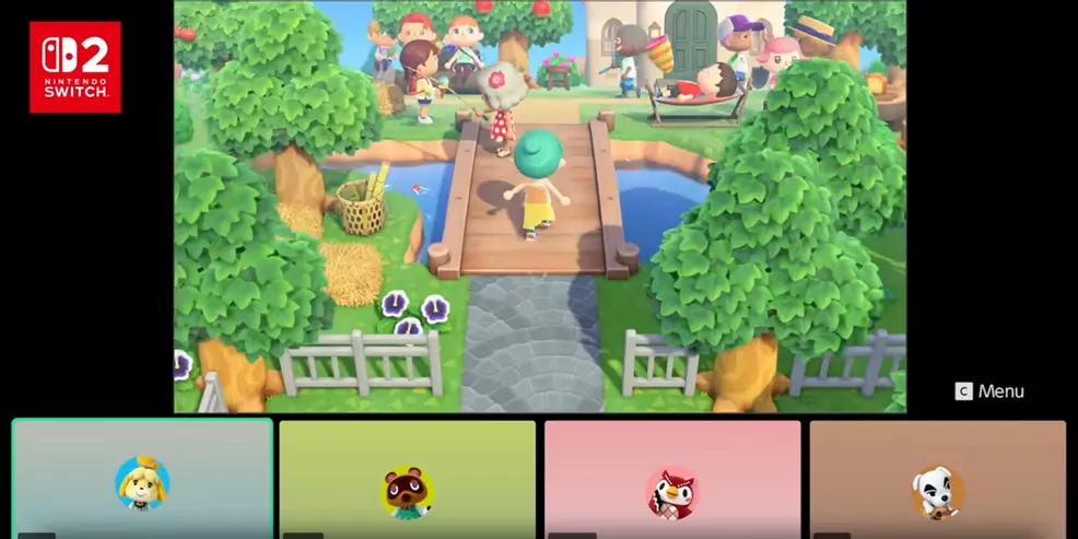 What are the differences in Animal Crossing: New Horizons' Switch 2 upgrade?