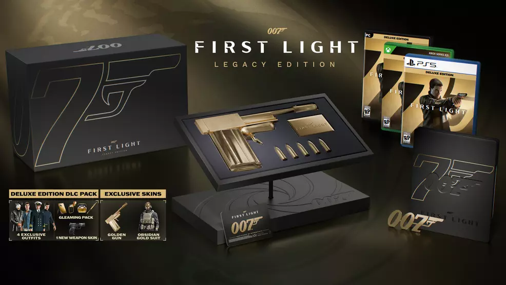 What is the exact release time for 007 First Light?