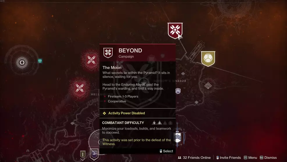 The Beyond weekly Moon mission in Destiny 2.