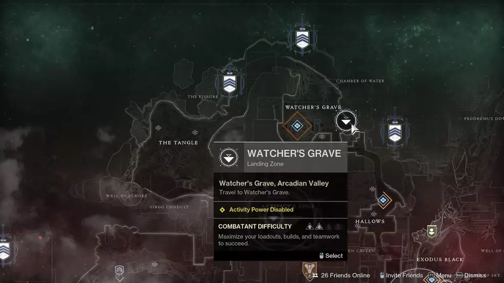Watcher's Grave on Nessus in Destiny 2