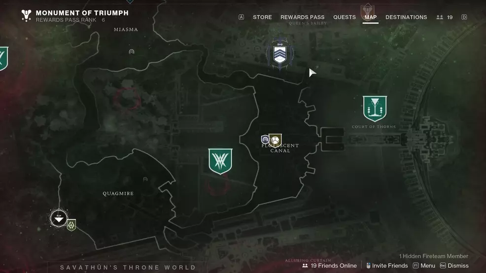 The Throne World in Destiny 2