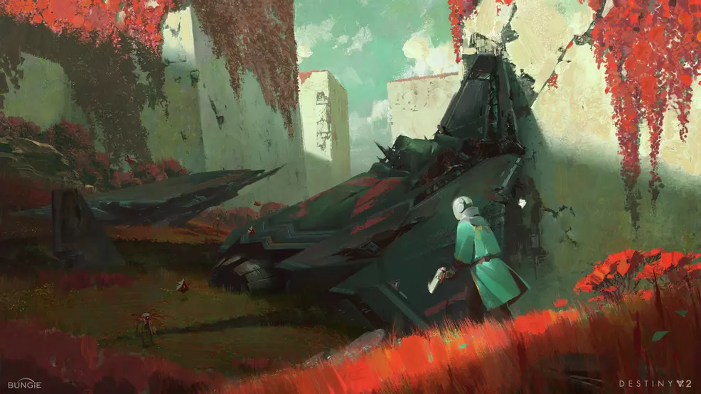 Some amazing concept art from Destiny 2.