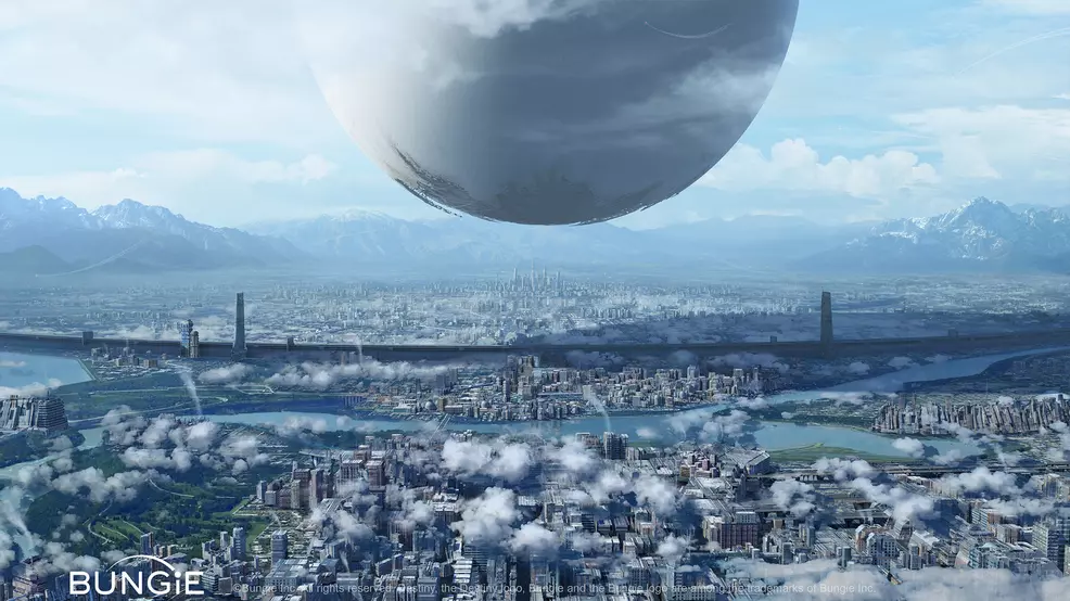 Earth and the Traveler in Destiny