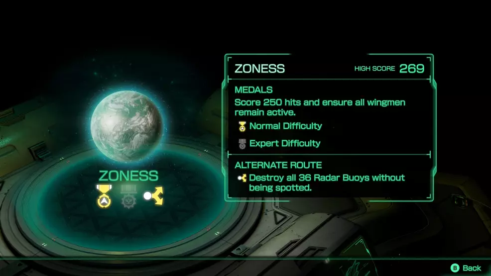 Zoness Mission Accomplished - Star Fox