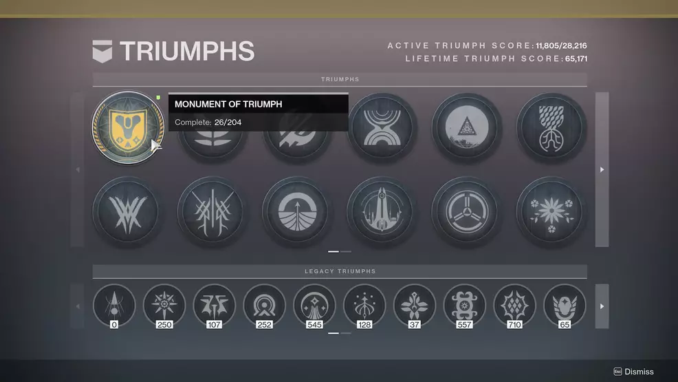 The Monument of Triumph in Destiny 2