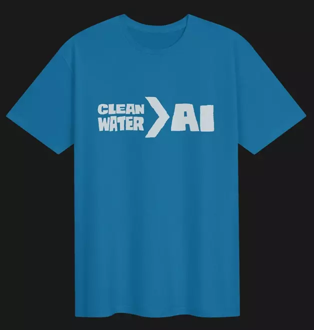 Shacknews Shackshop's Clean Water > AI shirt. Shacknews Shackshop's Clean Water > AI shirt.
