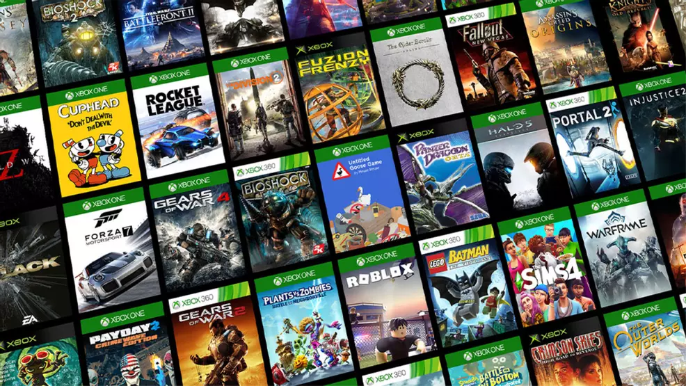 Xbox, Xbox 360, and Xbox One game cases