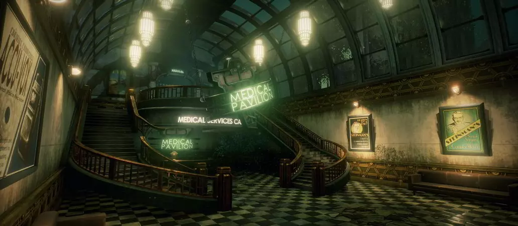 Bioshock Levels Layout BioShock level redone using Unreal Engine 4 | Shacknews