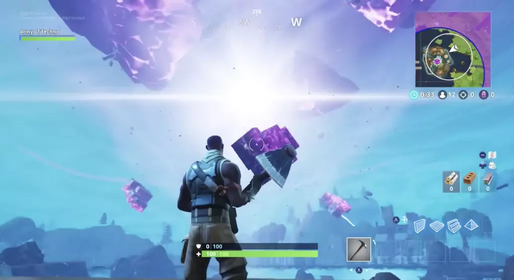 Fortnite Exploding Player Fortnite exploding cube gameplay of today's in-game event | Shacknews