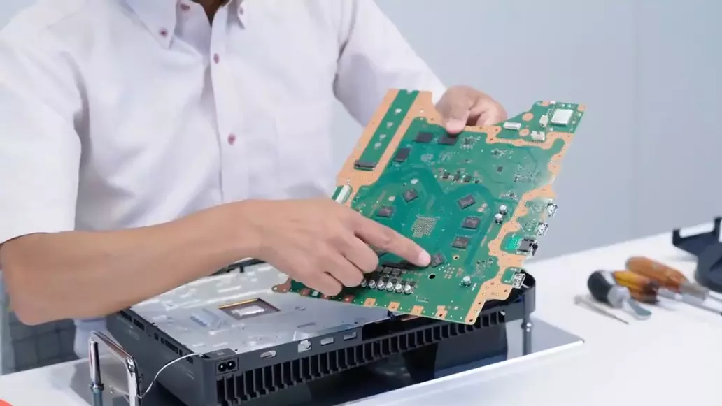 PS5 teardown video demonstrates a full disassembly of the console ...