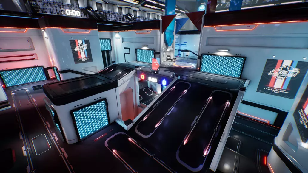 What are Simulation Maps in Splitgate? | Shacknews